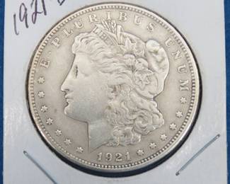 Lot 269. 1921 D Morgan Silver Dollar