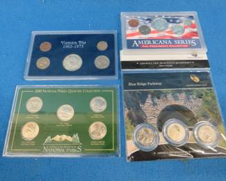 Lot 125. Four Collectible Coin Sets