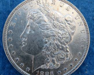 Lot 252. 1885 Morgan Silver Dollar