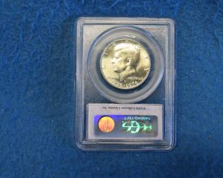 Lot 64. 1976 S Silver Bicentennial Half Dollar graded Gem Uncirculated by PCGS