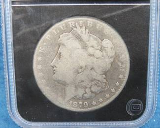 Lot 12. 1879 Morgan Silver Dollar - 90% Silver