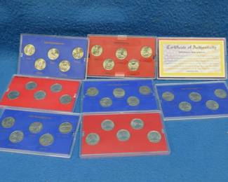 Lot 174. Forty regular State Quarters from Denver and Philadelphia for the years 2003, .2004, 2005, and 2006.