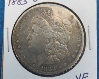 Lot 296. 1883 O Morgan Silver Dollar