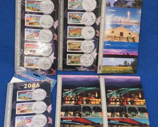 Lot 225. Six State Quarter sets