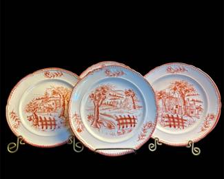Cornouaille France, 1B Quimper Plates, Decorative