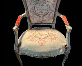Antique French Louis XV Chair With Additional Fabric Included