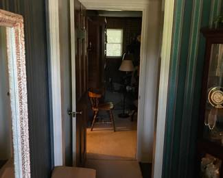 Front hallway to living room