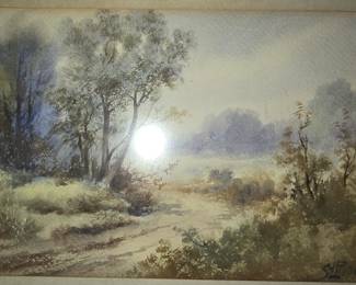 Collection of Stanley Louis Rubens paintings. (See photo of Rubens) 