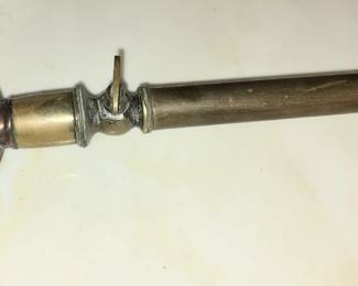 Victorian Equestrian Hair Singing Lamp/ Comb Grooming Tool for horses 