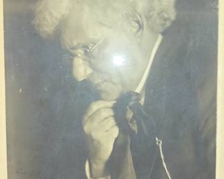 Signed Photo of the artist (Stanley Louis Rubens)