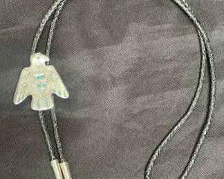 Lot # : 445v - Native American bolo tie

