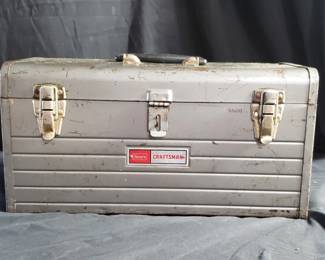 Lot # : 83 - Craftsman tool box with lots of tools
