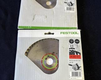 Lot # : 414z - Festool 6 1/4" N 489 457 metal saw blade
