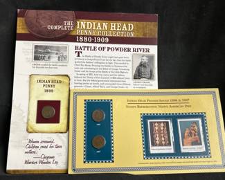 Lot # : 466 - 1800’s Indian head pennies
