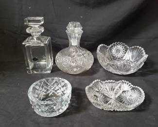 Lot # : 430 - Group of miscellaneous glass items
