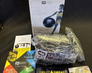 Lot # : 494z - Sports Research Performance stability ball
