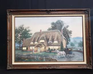 Lot # : 135 - Framed signed print w/certificate of limited
