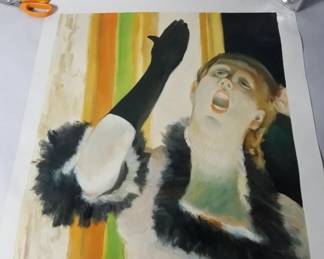 Lot # : 465 - Group of oil paintings on canvas
