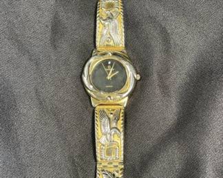 Lot # : 447v - Vintage Giordano Eagle watch
