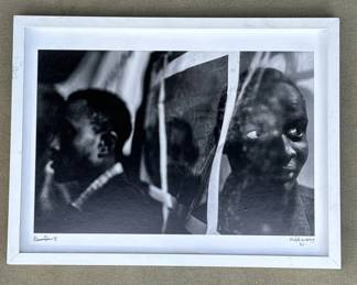 Lot # : 321z - Vintage framed signed numbered photograph
