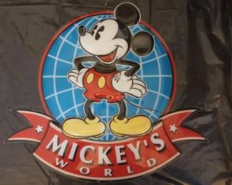 Lot # : 79j - Vintage Disney Mickey Mouse World prototype
