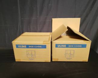 Lot # : 546 - Boxes of Uline shoe covers

