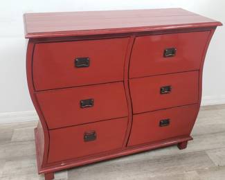 Lot # : 429 - Pair of vintage hand-painted Asian chests
