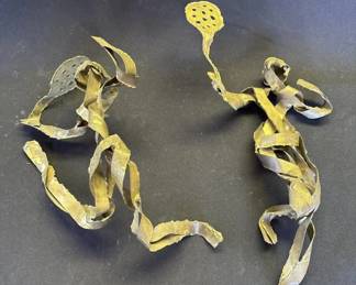 Lot # : 307z - Vintage brass folk art decoration
