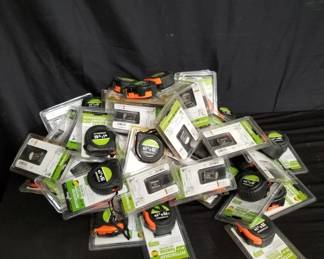 Lot # : 512 - Group of Pittsburgh tape measure box lot
