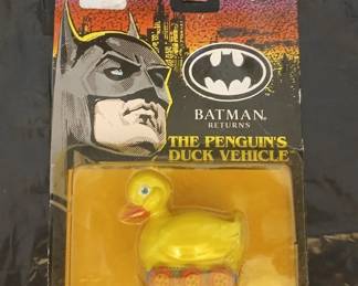 Lot # : 66j - Batman Returns diecast Penguin's Duck Vehicle
