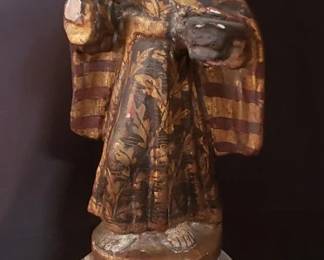 Lot # : 104 - Vintage composite santo figurine, as is
