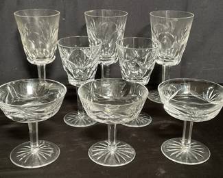 Lot # : 346 - Group of Waterford glasses
