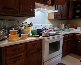 Many of the kitchen item include collectibles