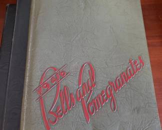 One of Betty's school yearbooks.