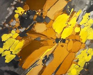 Ray Frost Fleming 60" x 60" abstract