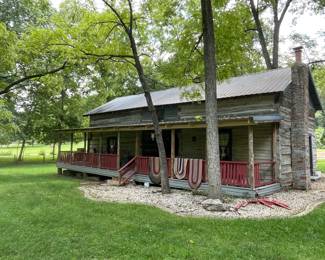 2 Log Cabins Full of Great Antiques! (Cabins not for sale)