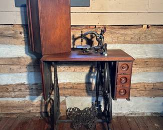 Wilcox & Gibbs Treadle Sewing Machine