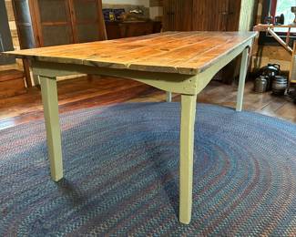 Pine Harvest Table in Old Paint 