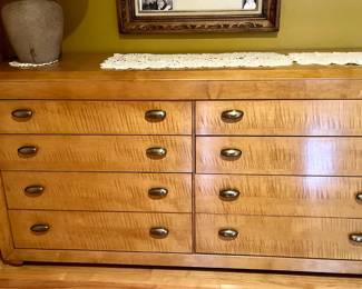 Large vintage Henredon dresser - complete bedroom set available or you can purchase each piece separately.