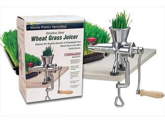 stainless steel manual wheat grass juicer