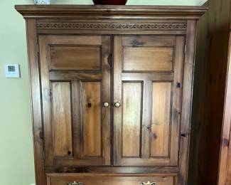 Pennsylvania House vintage cabinet -  22 inches deep, 40 inches wide, 72 inches high