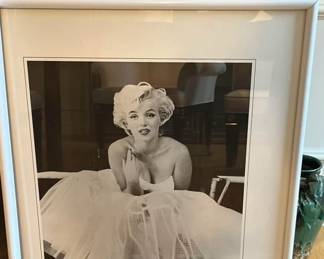 large Marilyn Monroe print