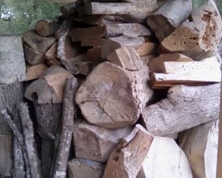 Wood carving pieces - mostly local - all sizes all shapes