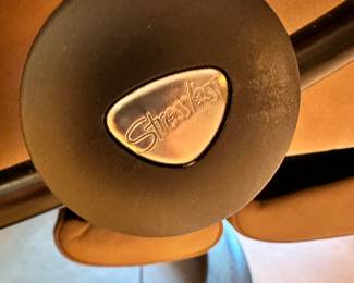 #49 - $450.00  -  Stressless tan recliner 40H x 35W x 21D electric