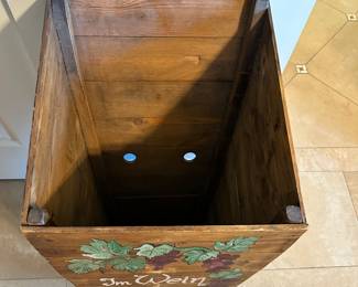 #52 - $125.00  -  German wooden grapes carrier for the Harvest - 31 x 14 1/2 x 16