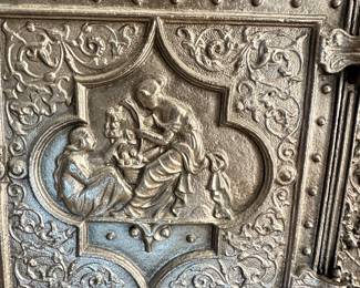 #7 - $190.00 German cast iron postal door 29H x 14W 