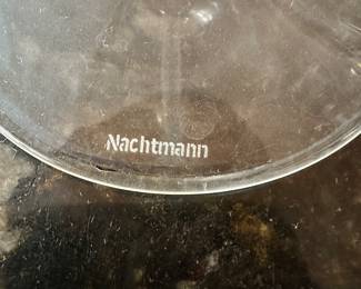 #67 - $60.00  -  12 - Nachtmann 11' tall crystal champagne flutes