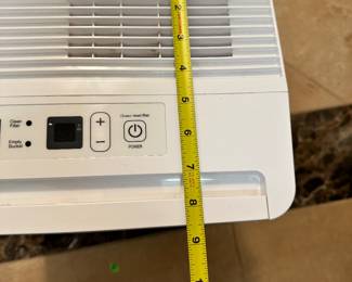 #107 - $50.00  -  Hisense dehumidifier 20H x 13W x8 1/2D