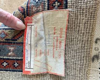 #18 - $400.00  -  Area rug 100% Reine wool 10.4 x 8.4