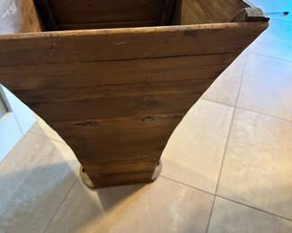 #52 - $125.00  -  German wooden grapes carrier for the Harvest - 31 x 14 1/2 x 16